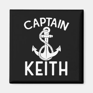 Kapten Keith Boat Frakt Anchor Boating Yacht Magnet