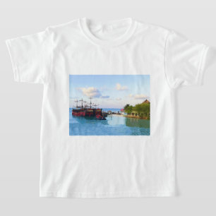 Kapten Krok Pirat Frakt, Cancun T-shirt