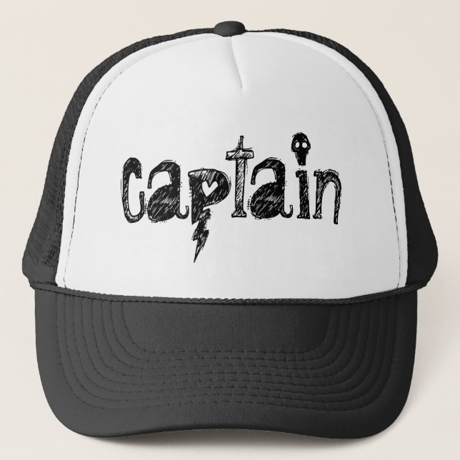 Kapten Lettering Keps (Framsida)