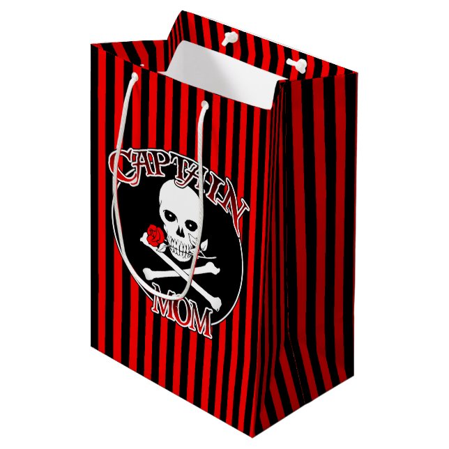 Kapten Mamma Gift Bag (Framsidan Vinklad)