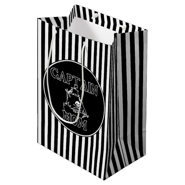 Kapten Mamma Gift Bag (Framsidan Vinklad)