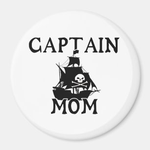 Kapten Mamma Round Magnet