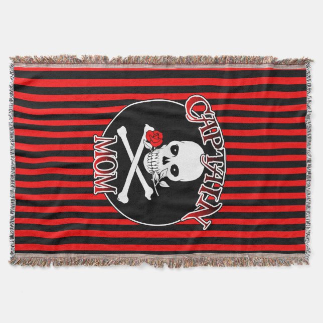Kapten Mamma Throw Blanket Mysfilt (Framsidan)