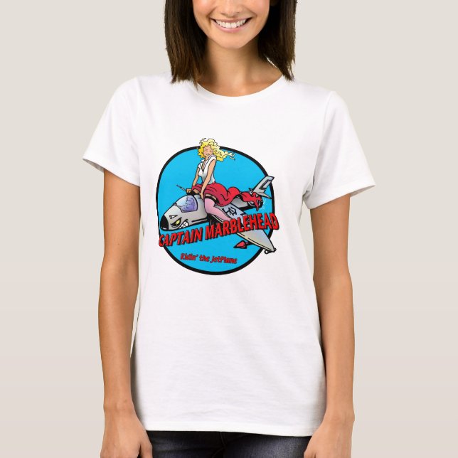 Kapten Marblehead, damtank Tee (Framsida)