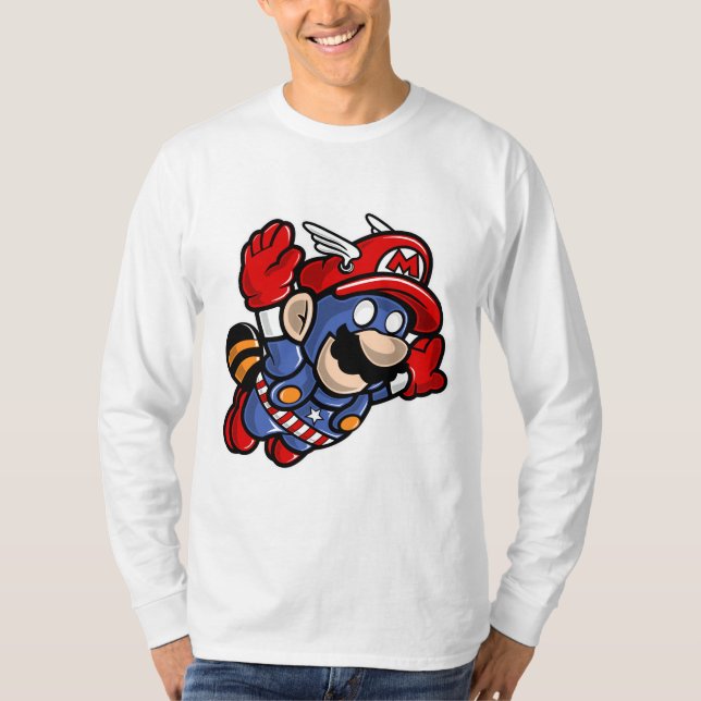 Kapten Mario T Shirt (Framsida)