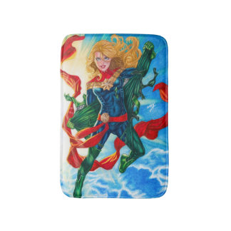 Kapten Marvel ~ Carol Danvers Badrumsmatta