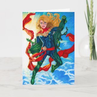Kapten Marvel ~ Carol Danvers Kort