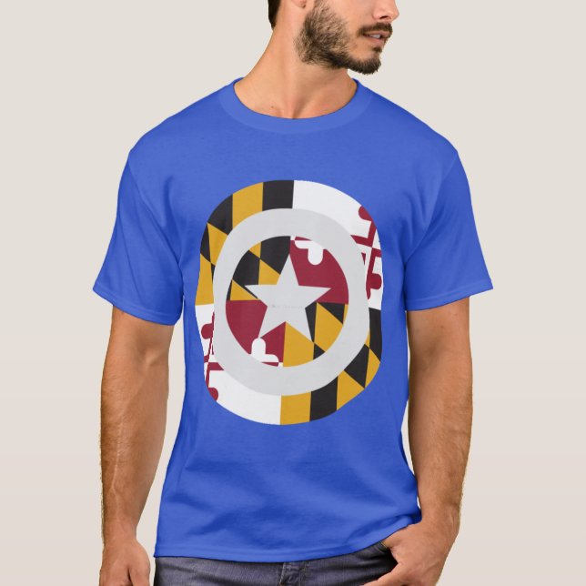 Kapten Maryland T Shirt (Framsida)