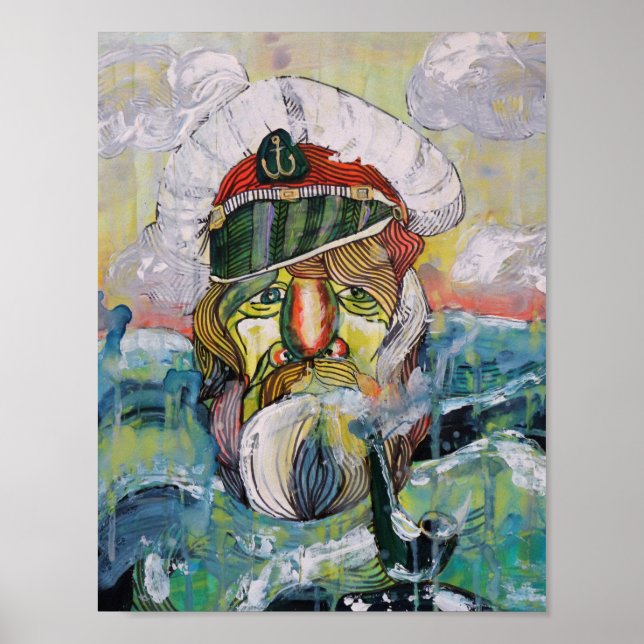 Kapten, min kapten poster (Framsidan)