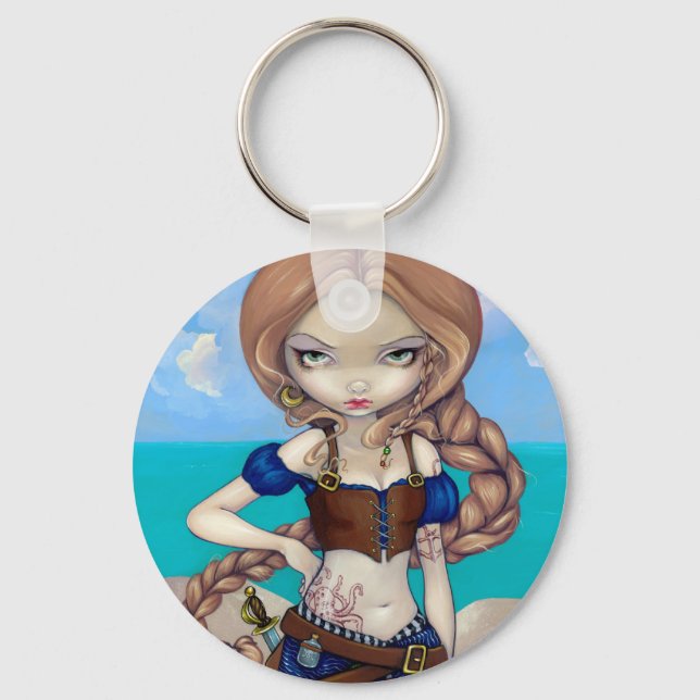 "Kapten Molly Morgan" Keychain Nyckelring (Framsida)