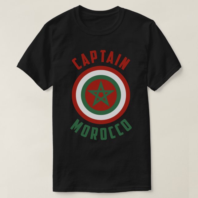 Kapten Morocco T Shirt (Design framsida)