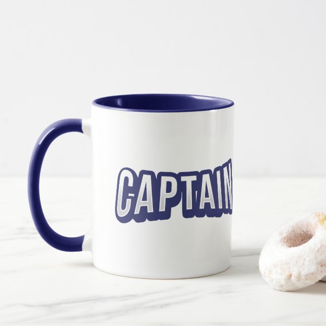 kapten mugg (Med munk)