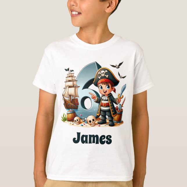 Kapten namn Jolly Journey T Shirt (Framsida)