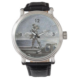 Kapten Nemo Verne 20 000 leagues Sci Fi Art Armbandsur