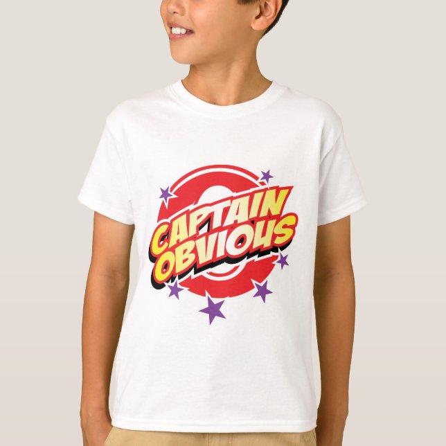 Kapten Obvious T-shirt (Framsida)