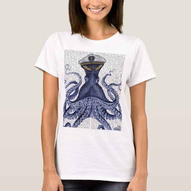 Kapten Octopus T-shirt (Framsida)