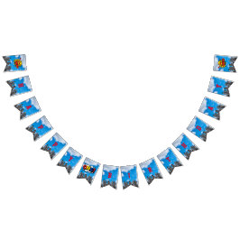 Kapten One-derbyxor Grattis på födelsedagen Vimplar