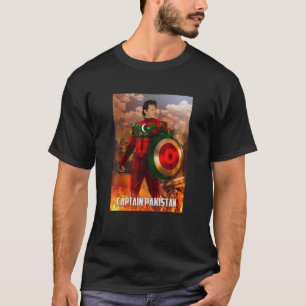 Kapten Pakistan Imran Khan PTI Pakistan Support T Shirt