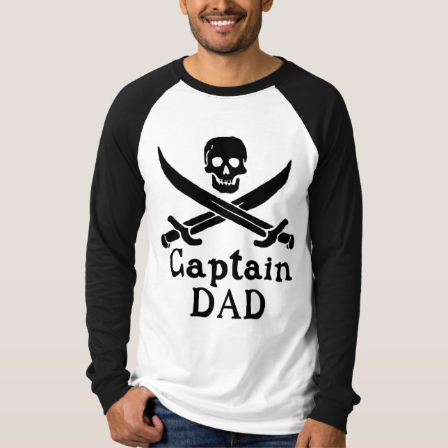 Kapten Pappa - Classic T Shirt (Framsida)