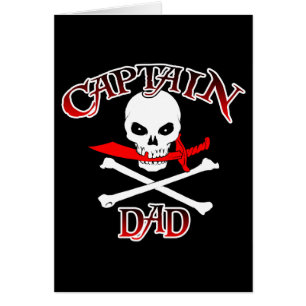 Kapten Pappa (Cutlass) Hälsningskort