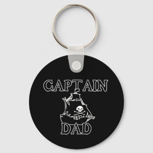 Kapten Pappa Keychain Nyckelring