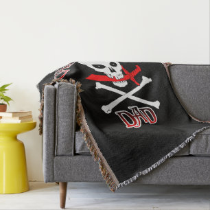 Kapten Pappa Throw Blanket Filt