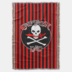 Kapten Pappa Throw Blanket Filt