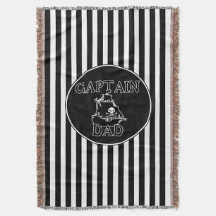 Kapten Pappa Throw Blanket Mysfilt