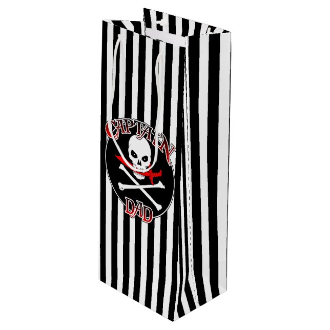 Kapten Pappa Vin Bag (Framsidan Vinklad)