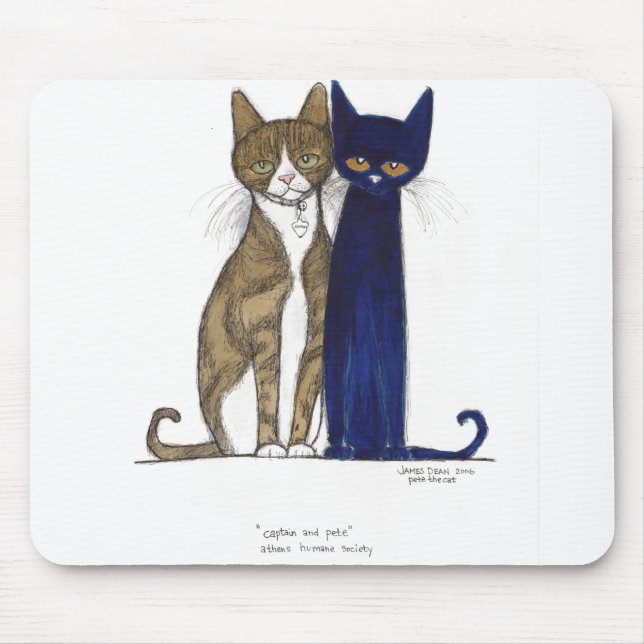Kapten & Pete Mousepad Musmatta (Framsidan)