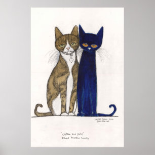 Kapten & Pete på Canvas Poster
