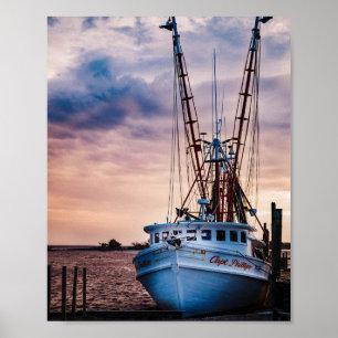 Kapten Phillips Shrimp Boat Poster