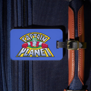 Kapten Planet Logotyp Bagagebricka