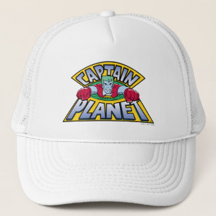 Kapten Planet Logotyp Keps