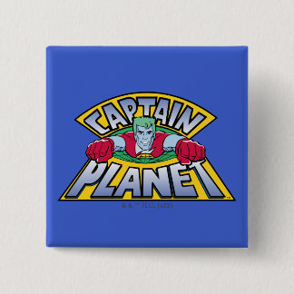 Kapten Planet Logotyp Knapp