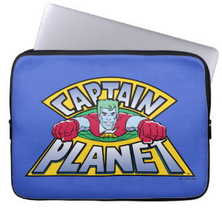 Kapten Planet Logotyp Laptop Fodral