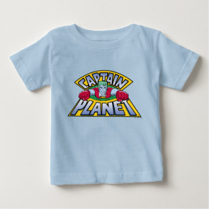 Kapten Planet Logotyp T Shirt