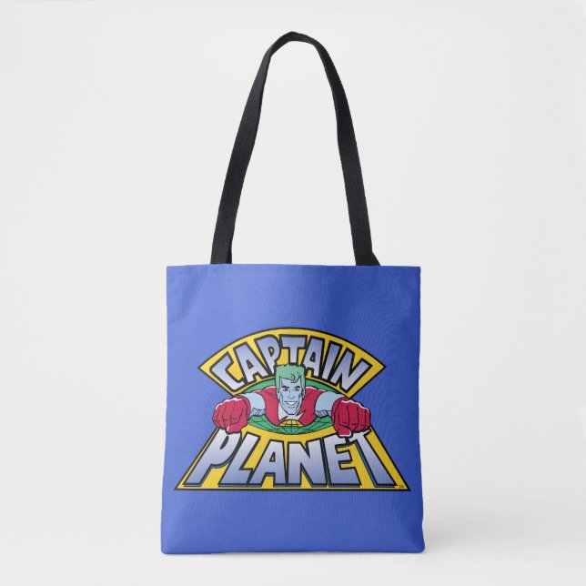 Kapten Planet Logotyp Tygkasse (Framsida)