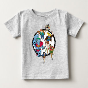 Kapten Planet och Planeteers Circle Graphic T Shirt