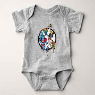 Kapten Planet och Planeteers Circle Graphic T Shirt