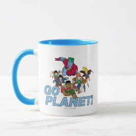 Kapten Planet och planeterna.. Mugg