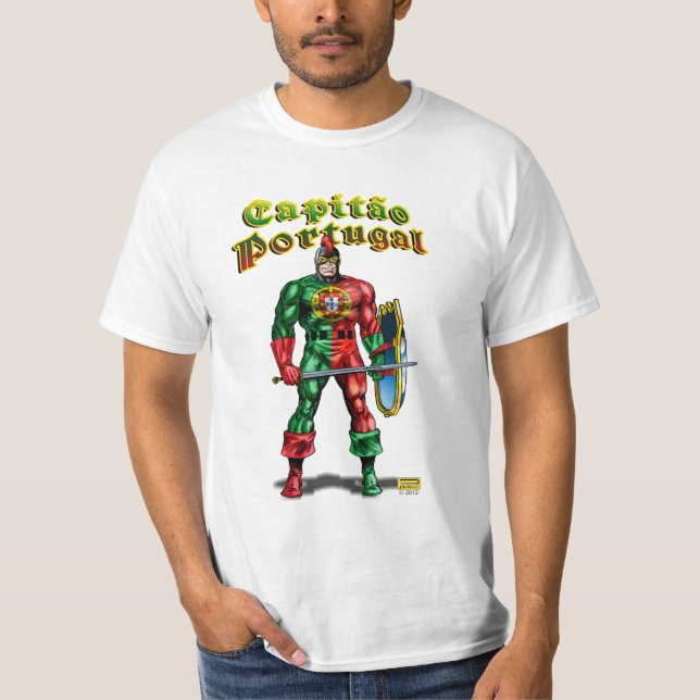 Kapten Portugal Tee Shirt (Framsida)