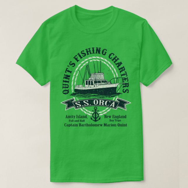 Kapten Quints SS Orca Lts T Shirt (Design framsida)