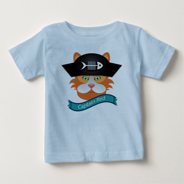Kapten Red - Baby Bra Jersey T-Shirt  (Framsida)