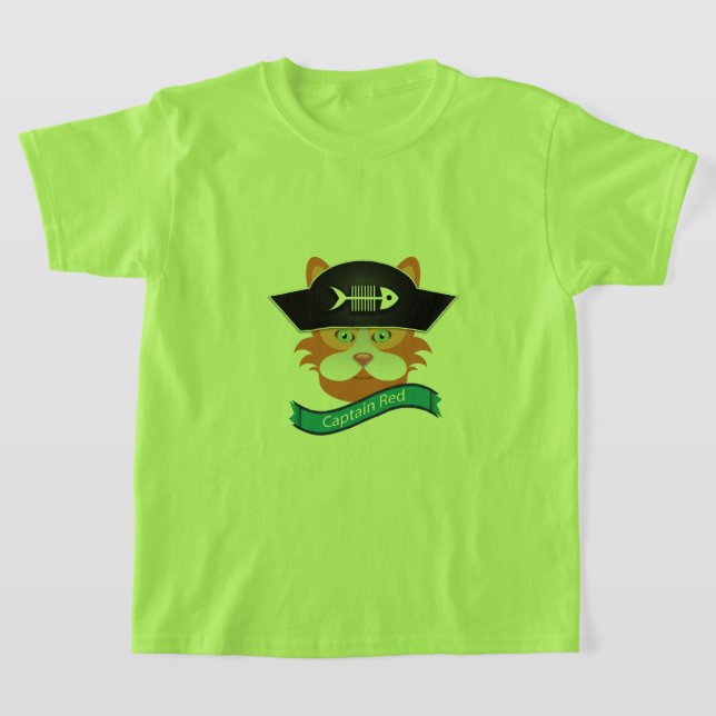 Kapten Red - Kids'Basic T-Shirt (Laydown)