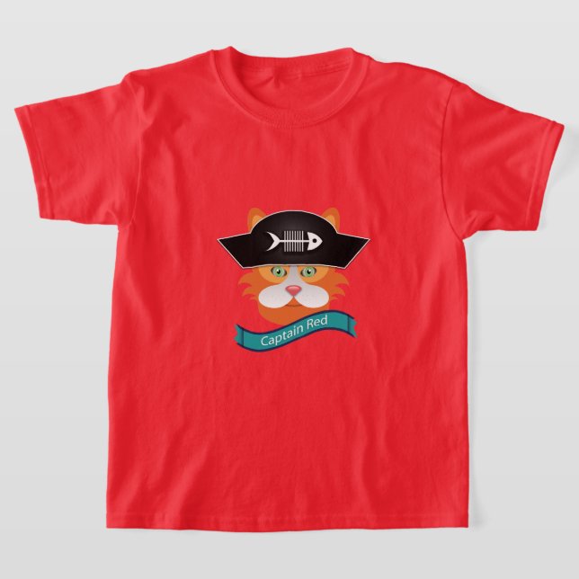 Kapten Red - Kids'Basic T-Shirt (Laydown)