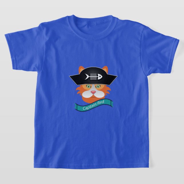 Kapten Red - Kids'Basic T-Shirt (Laydown)