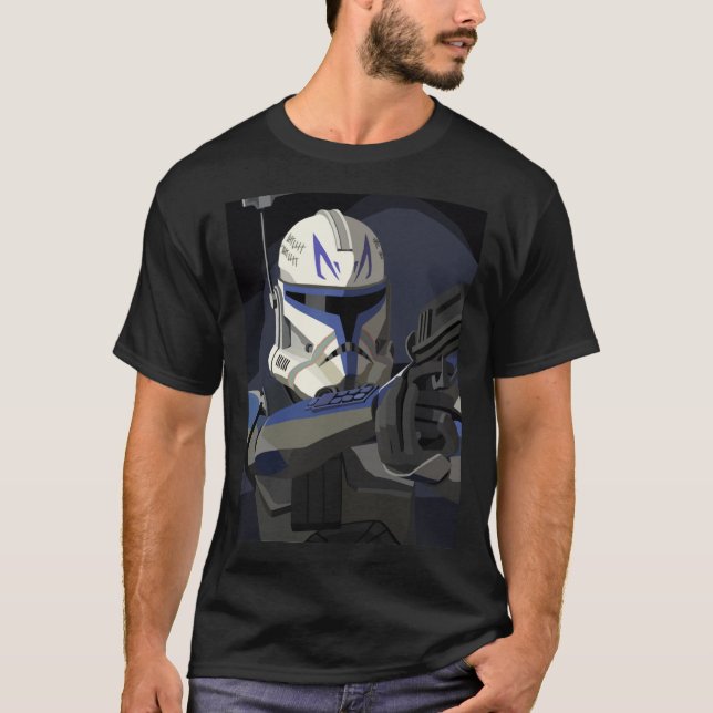 Kapten Rex Classic T-Shirt (Framsida)