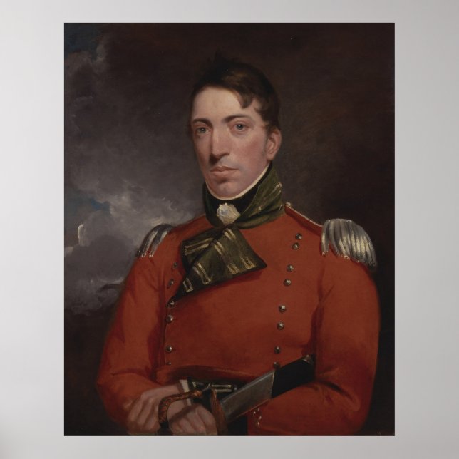 Kapten Richard Gubbins - John Constable Poster (Framsidan)