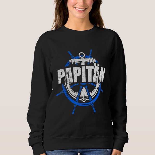 Kapten Sailing Boat T Shirt (Framsida)